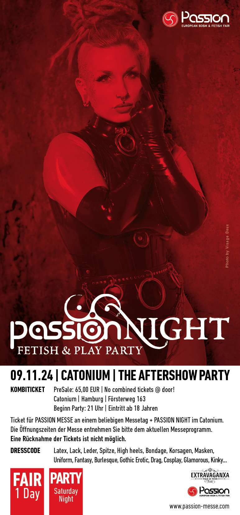 Passion Messe - Combiticket Exhibition + Passion Night