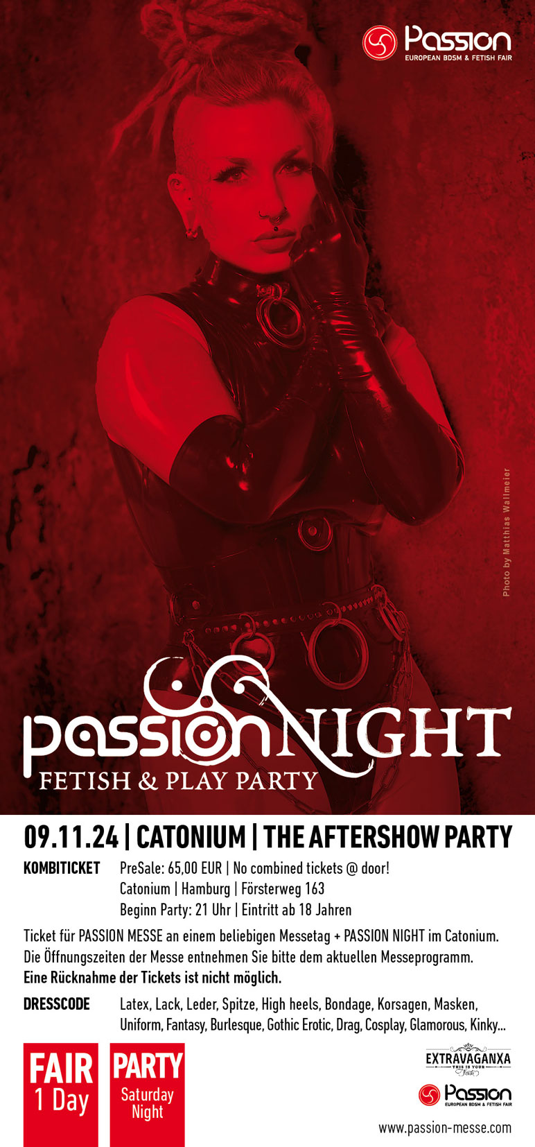 Passion Messe - Combiticket Exhibition + Passion Night